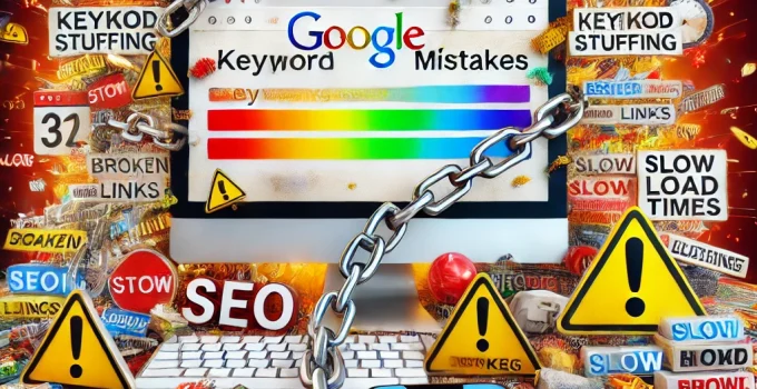 Top 16 common SEO mistakes and how to fix them - BlueAngelHost