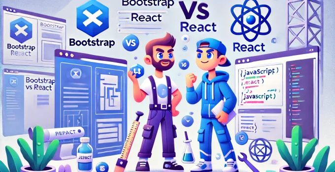 Bootstrap vs React