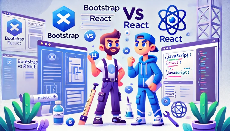 Bootstrap vs React