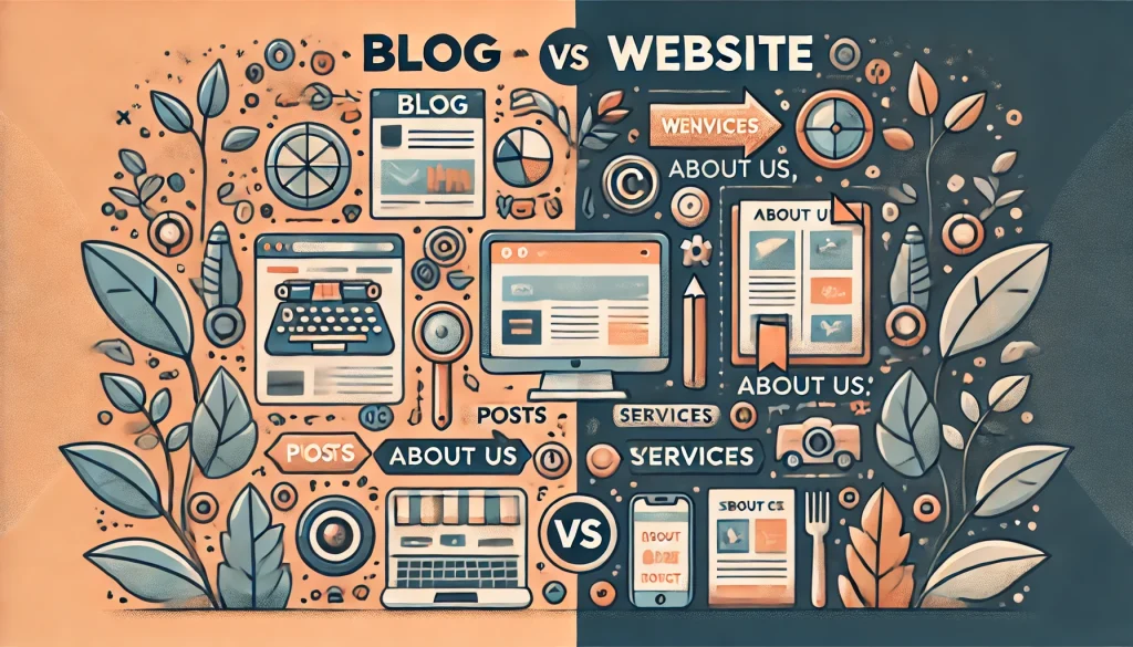 Blog vs Website