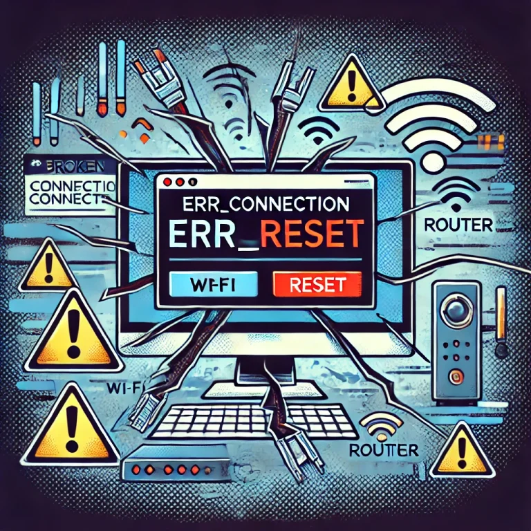 How to Fix the “err_connection_reset” blueangel.host